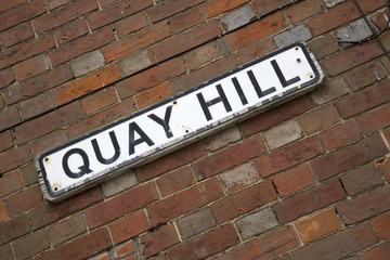 Quay Hill Street Sign