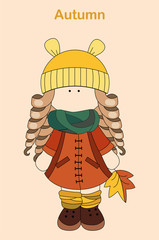 Little curly doll  image