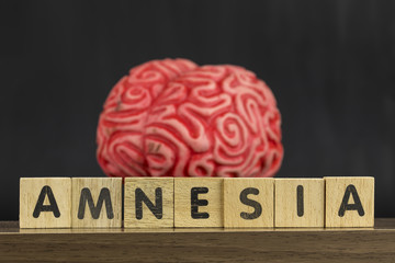Brain and Amnesia , Mental Health Concept © lucid_dream