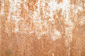 Close-up rusty metal texture
