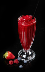 fresh red smoothie