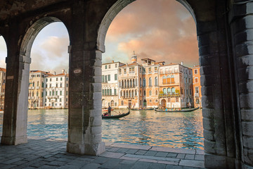 Obraz premium Venise au fil de l'eau