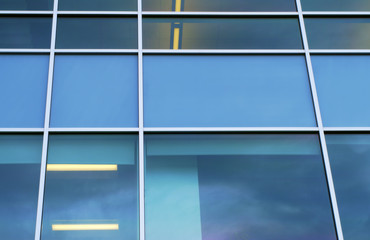 blue windows perspective background square corporate design