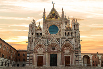 Siena Cathedral (Duomo di Siena) is a medieval church in Siena, Italy, Tuscany.