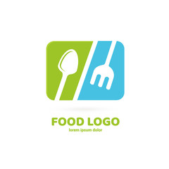 Business food and drink concept. Vector cutlery illustration