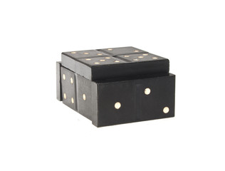 domino isolated on white background