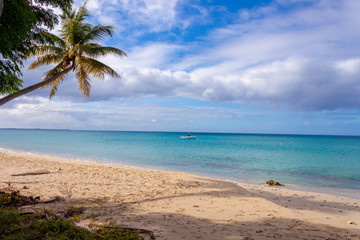 Fototapeta na wymiar Paradiesischer Strand auf St. Thomas