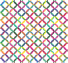 Color rings pattern