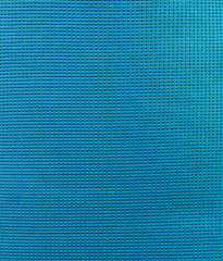 Synthetic fabric blue background