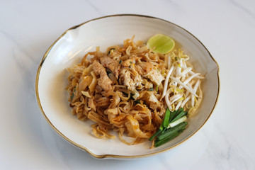 Thai food Pad thai , Stir fry noodles in padthai style