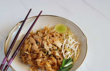 Thai food Pad thai , Stir fry noodles in padthai style