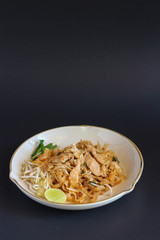 Thai food Pad thai , Stir fry noodles in padthai style