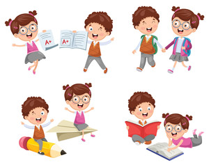 Vector Illustration Of Education