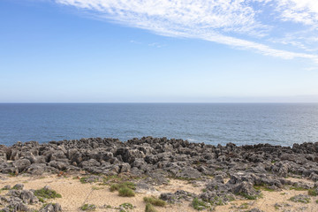scogliera oceano portogallo