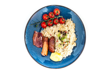 Central and Eastern European cuisines choucroute - sauerkraut with riesling