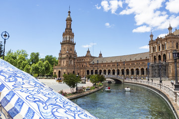 Obraz premium Piazza di Spagna, Siviglia 