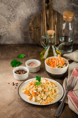 Chicken bulgur pilaf