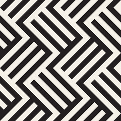 Fototapeta premium Vector seamless pattern. Modern stylish abstract texture. Repeating geometric tiles