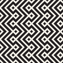 Vector seamless pattern. Modern stylish abstract texture. Repeating geometric tiles..