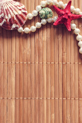 Background with seashells