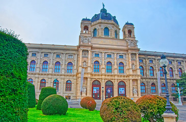 Fototapeta na wymiar Royal Museum Natural History Vienna Austria