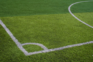 Obraz premium Football field, Futsal field