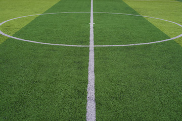 Obraz premium Football field, Futsal field