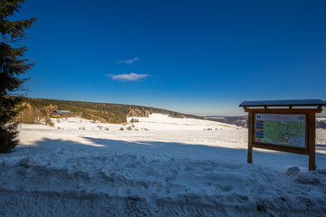 Winter am Fuss des Fichtelberg