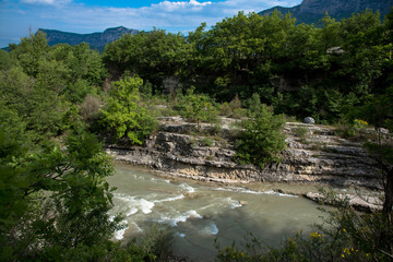 Obraz premium Die Roubion im Drome