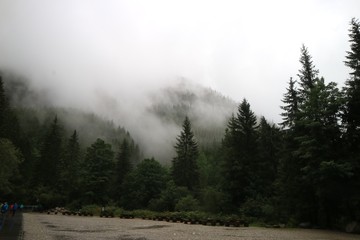 Tatry on rain