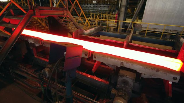 Metallurgical Plant. The Production Process in the Rolling Mill. Wire Manufacturing