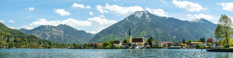 tegernsee lake - bavaria - germany