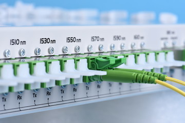 Fiber optic communications equipment, coarse wavelength division multiplexing 