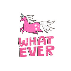 Magic Unicorn Says Whatever