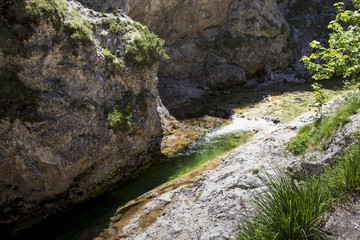 Fluss in den Ötschergräben