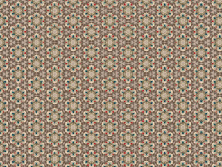 knitted lace fabric with a pattern of felt