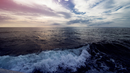 Obraz premium Beautiful Sunset at Tropical Beach