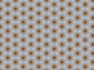 Background christmas winter pattern blue snowflakes brown star and green
