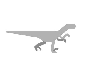 Diplodocus dinosaur isolated. Ancient animal. Dino prehistoric monster. Beast is Jurassic period. Vector illustration.