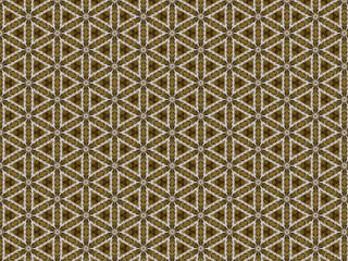 background geometric decoration gold silver shiny woven cotton fabric design abstract