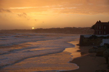 Naklejka na ściany i meble Algarve Sunset