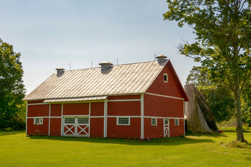 Fototapeta na wymiar Barn, Farm, New York State