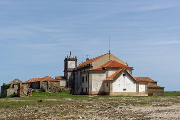 Eglise du Sanctuaire de Nossa Senhora, cap Espichel, Sesimbra, Setúbal, Portugal