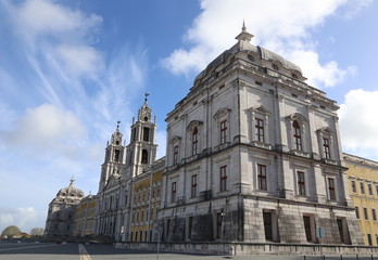 Fototapeta na wymiar Mafra Palace Portugal