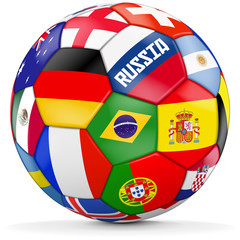 colorful soccer ball