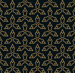 elegant line ornament pattern seamless pattern for background, wallpaper, textile printing, packaging, wrapper, etc.