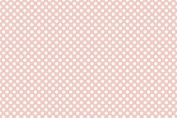 White and red polka dot background pattern