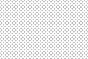 White and gray polka dot background pattern