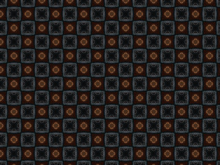 background of bulk plastic and wooden patterned figures