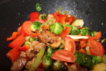 During a compact breakfast, a lunch, and a dinner!